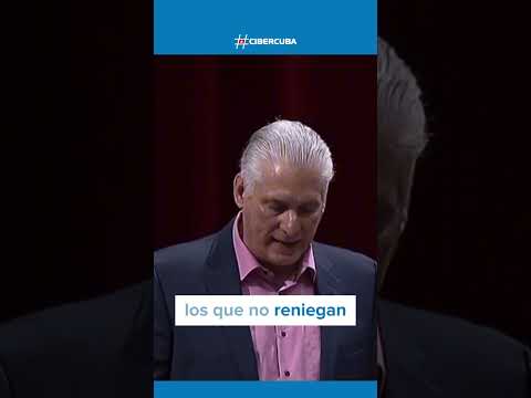 Díaz-Canel describe al pueblo cubano como "héroes y heroínas en la lucha, sin llorar"