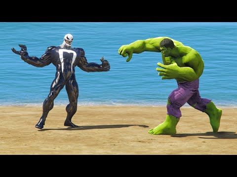 SUPERHEROES vs SUPERVILLAIN ANIMATION GAME COMPILATION GTA V Ep - #2