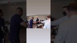 Kylian Mbappe Fist Bump 🤜 Chef