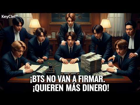 ¡BTS Pide MÁS DINERO o No Firma! ¿Fin del Grupo? 🚨💸 Taehyung de BTS Visto con una Chica en Seúl
