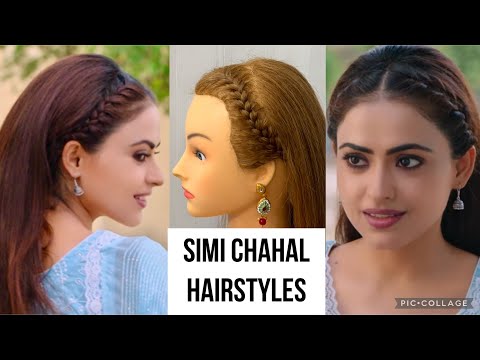 Simi Chahal hairstyle | Front Hair style girl | Easy Hairstyles