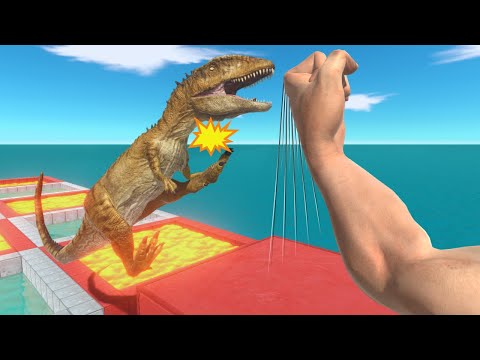 Extreme Challenge: Punching into Lava or Water (Sharks) | Arbs - Animal Revolt Battle Simulator ๐ฅ