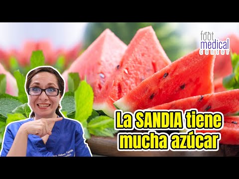 La SANDIA tiene mucha azúcar /Dra. Melissa Tejeida