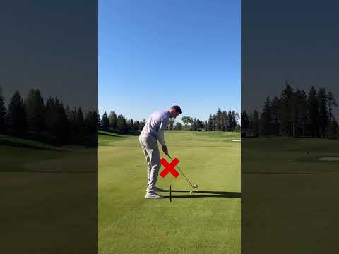 STOP forcing rotation… If you’re an amateur golfer with an outside-in path, the last thing you need