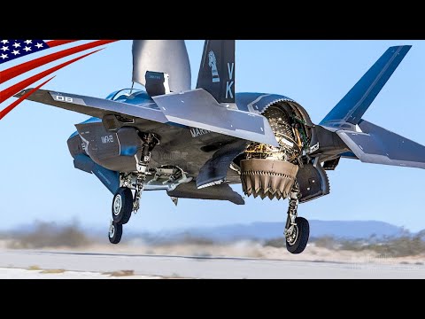 F-35B’s Incredible Ultra-Short Landings & Take-Offs (Rolling Vertical Style)