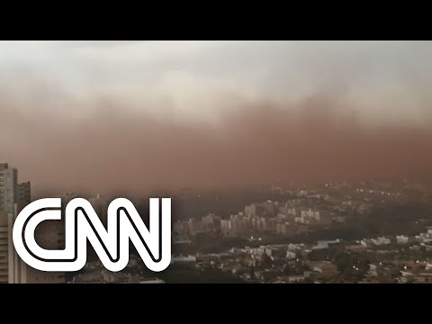 Interior de São Paulo registra tempestade de areia | CNN DOMINGO