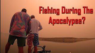 Folsom Lake fishing during the drought 2021