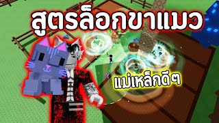 สูตรล็อกขาแมว!! ใช้เรียกสัตว์มารวมกันตรงกลาง! ไม่ต้องใช้โปร | Roblox Grow a Garden