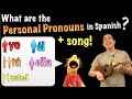 Exploring Personal Pronouns in Spanish Through Music