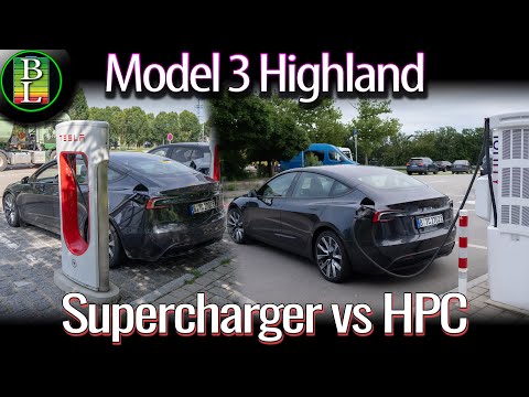 NEW Tesla Model 3 Highland Long Range Charging curve