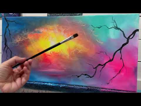 RAYS OF HOPE ~ Step by Step Painting Tutorial