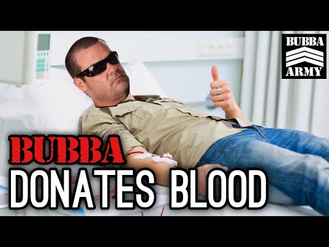 Bubba Donates Red Blood Cells - #TheBubbaArmy Vlog