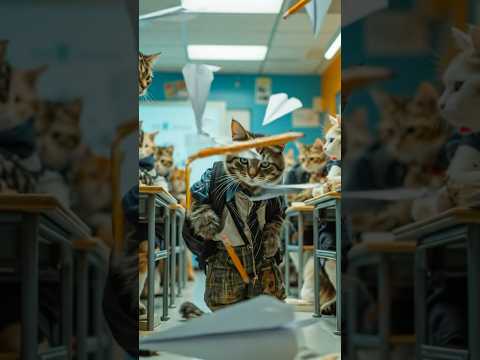 This Cat Gets Bullied Everyday (and he makes the most shocking revenge) #cat #aicat #catstory