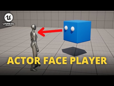 How to Make an Actor Always Face the Player in Unreal Engine 5 (With Smoothing)