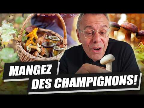 CHAMPIGNONS : LES SUPER POUVOIRS DES CÈPES, CHAMPIGNON DE PARIS, GIROLLES... C'EST MAGIQUE !