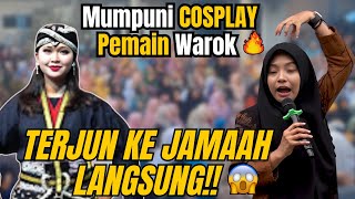 USTADZAH MUMPUNI NYANYI WAROKAN! Langsung COSPLAY di Tengah Kerumunan  Jamaah 🤯🔥 | Magelang Heboh!