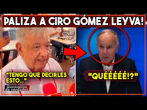 PALIZA CONTRA CIRO! AMLO LE CERRÓ EL H0C1C0 EL DÍA DE HOY, TODO MÉXICO ESTÁ ESTREMECIDO, SÍ SE PUDO!