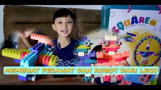 Membuat Pesawat dan Robot dari Lego