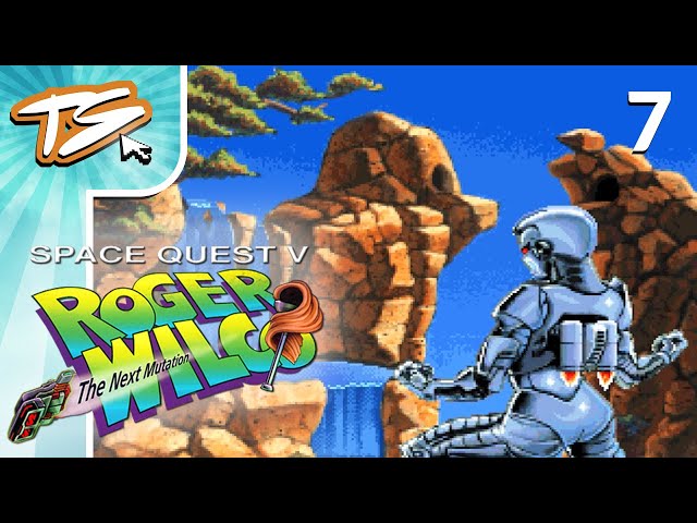 WE'RE BEING HUNTED | Space Quest 5: The Next Mutation (BLIND) #7