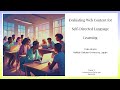 Evaluating Web Content for Self-Directed Language Learning