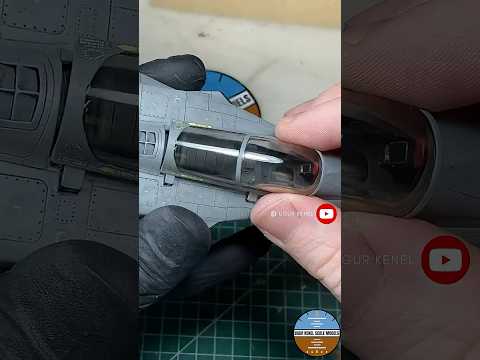 Canopy Mask Removal / Photo-Etch And Resin Details. #miniature #modelkit #scalemodel