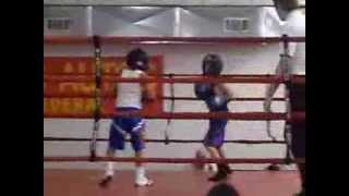 Kids Boxing- Ethan Farrar vs James Avila- 10-26-13 -Sanctioned bout