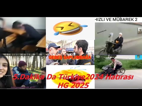 5.Dakikada Türkiye 2024 Komik Geriye Kalanlar (Yılbaşı Özel Video) Hoşgeldin 2025