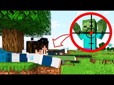 JUEGO MINECRAFT PERO CON ARMAS REALISTAS 😁😎 - Minecraft Mods Videos