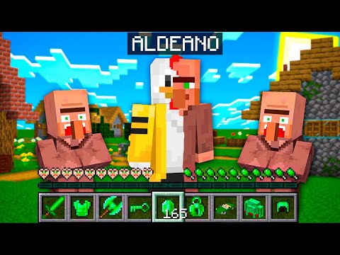 Este ALDEANO Se Hace Pasar Por Mi En MINECRAFT