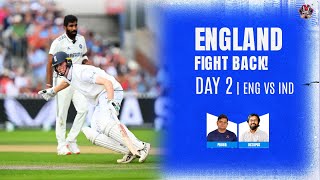 Resilient Eng hit back to hold advantage after day 2|Pdoggspeaks