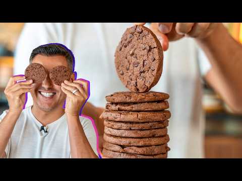 La technique des cookies à trancher parfaits 🍪 Double chocolat