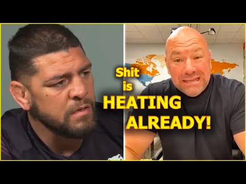Dana White Vs. Nick Diaz THINGS ARE HEATING AGAIN ALREADY !