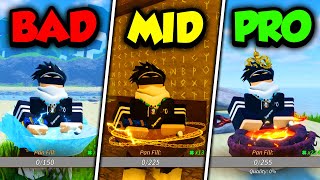 The Best PAN PROGRESSION Guide In PROSPECTING Roblox!