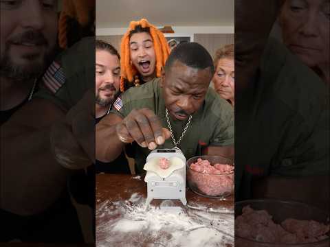 Dumpling machine fail PT 2 w/ @Suzaki_cook @ChefRush @dreadyamada etc