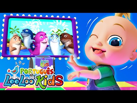 Bebê Tubarão Doo Doo Doo 🦈 Músicas Infantis - Canção Educativa - LooLoo Kids em Português