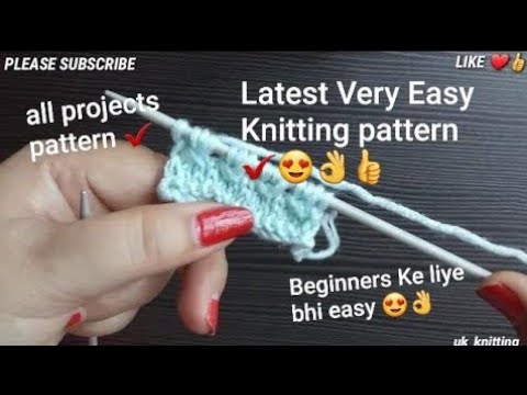 Easy and Beautiful knitting pattern for ladies sweater /baby sweater and cardigan || sweater design