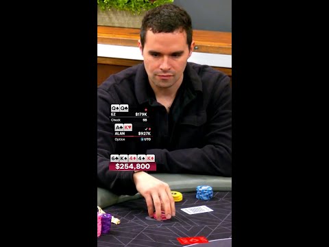 New Video from Andrew Neeme: Alan Keating puts EZ ALL IN for a MASSIVE 613k pot