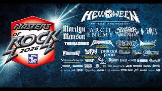 Masters of Rock 2026 - 16. - 19. 7. 2026 - areál likérky R. Jelínek, VIZOVICE - Trailer 2