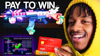 I Used PAY TO WIN Weapons In Roblox Hypershot