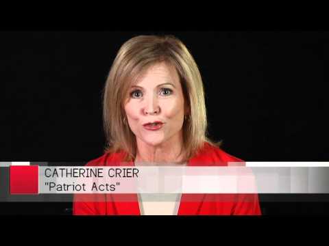 Catherine Crier on PATRIOT ACTS - YouTube