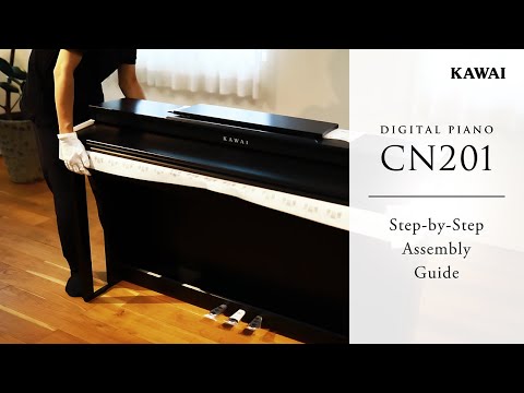 Kawai CN201 Digital Piano | Unboxing & Step-by-Step Assembly Guide