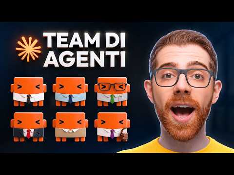 Ora puoi creare il tuo team di Agenti AI su Claude Code. Ci metti 10 minuti e lavorano per te! hqdefault