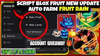 Top Script Blox Fruit Mobile Better than REDZ HUB 🔥 FRUIT RAIN, AUTO FARM, RAID, MAX LEVEL | Delta