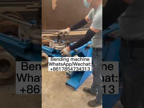 Furniture pipe bending machine #walding #cncmill #welding #aluminum #factory #machine #pipelining