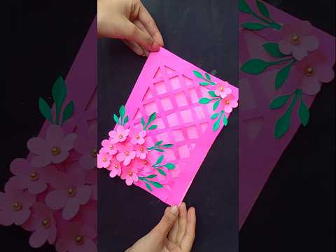 A beautiful birthday card ♥️♥️♥️#diy #craftideas #gift