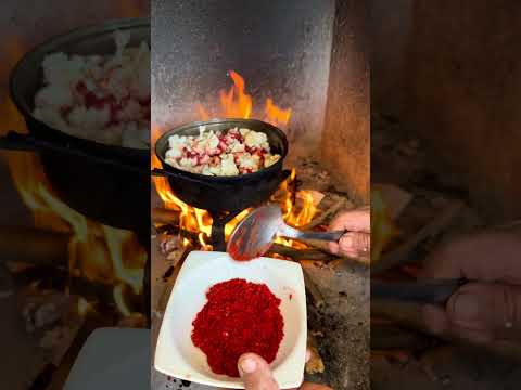 Karnabaharı Hiç Böyle Denediniz mi? Odun Ateşinde Zeytinyağlı Karnabahar Tarifi