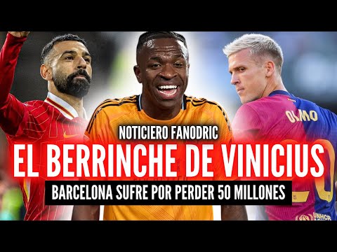 BARCELONA SIGUE EN PROBLEMAS ECONÓMICOS💸SALAH ABANDONA LIVERPOOL💥VINICIUS SE HACE EXPULSAR