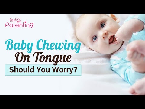 Baby Chewing On Tongue - &nbsp;Is It Normal?