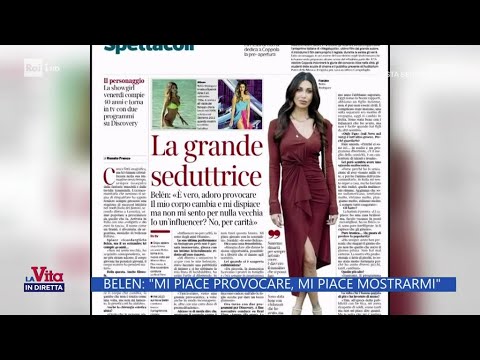 Belen Rodriguez: I miei primi 40 anni - La Vita in diretta 20/09/2024