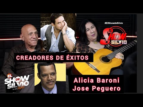 CREADORES DE ÉXITOS. ALICIA BARONI Y JOSE PEGUERO. EL SHOW DE SILVIO.